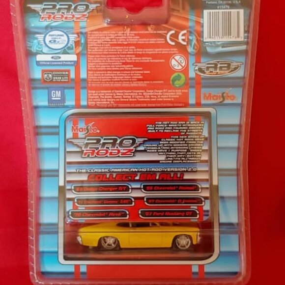 2005 MAISTO PRO RODZ, '70 CHEVROLET NOVA, MINT IN THE PACKAGE!!! - Picture 3 of 3